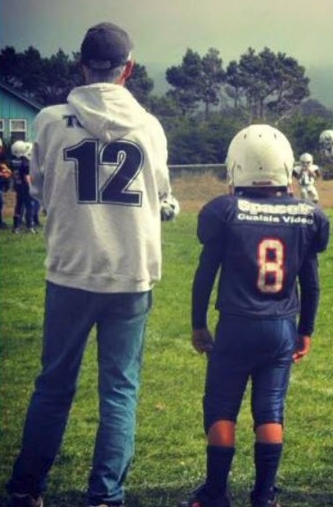 Tom Iliffe coaching on the sideline